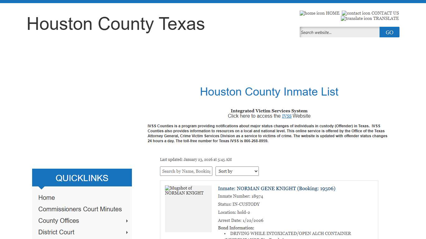 Houston County, Texas